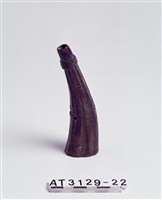 藏品(牛角火藥筒)的圖片